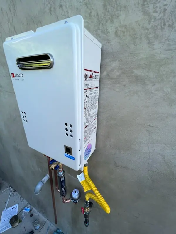 Tankless water heater installation for Durham homes